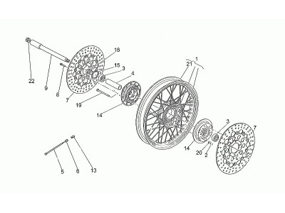 Τροχός εμπρός KD131645>